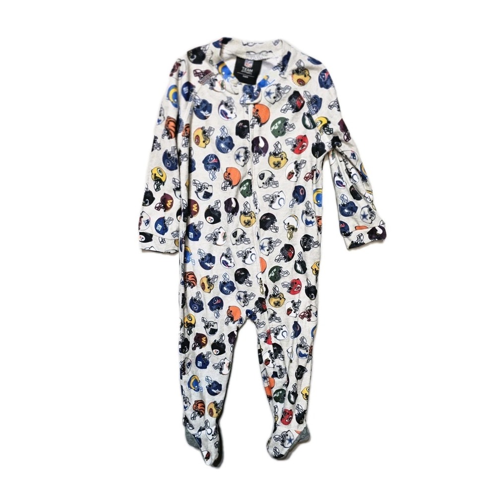 All Team Helmets Footie Baby Boy 18 Months
